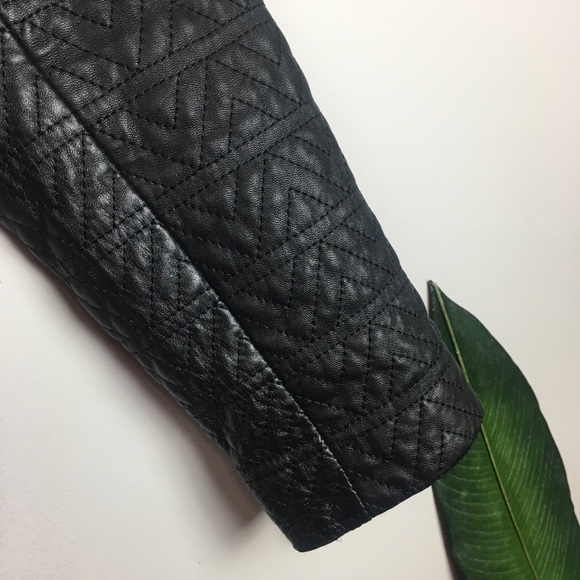 Leather-sleeved Jacket - Picture 6 of 8